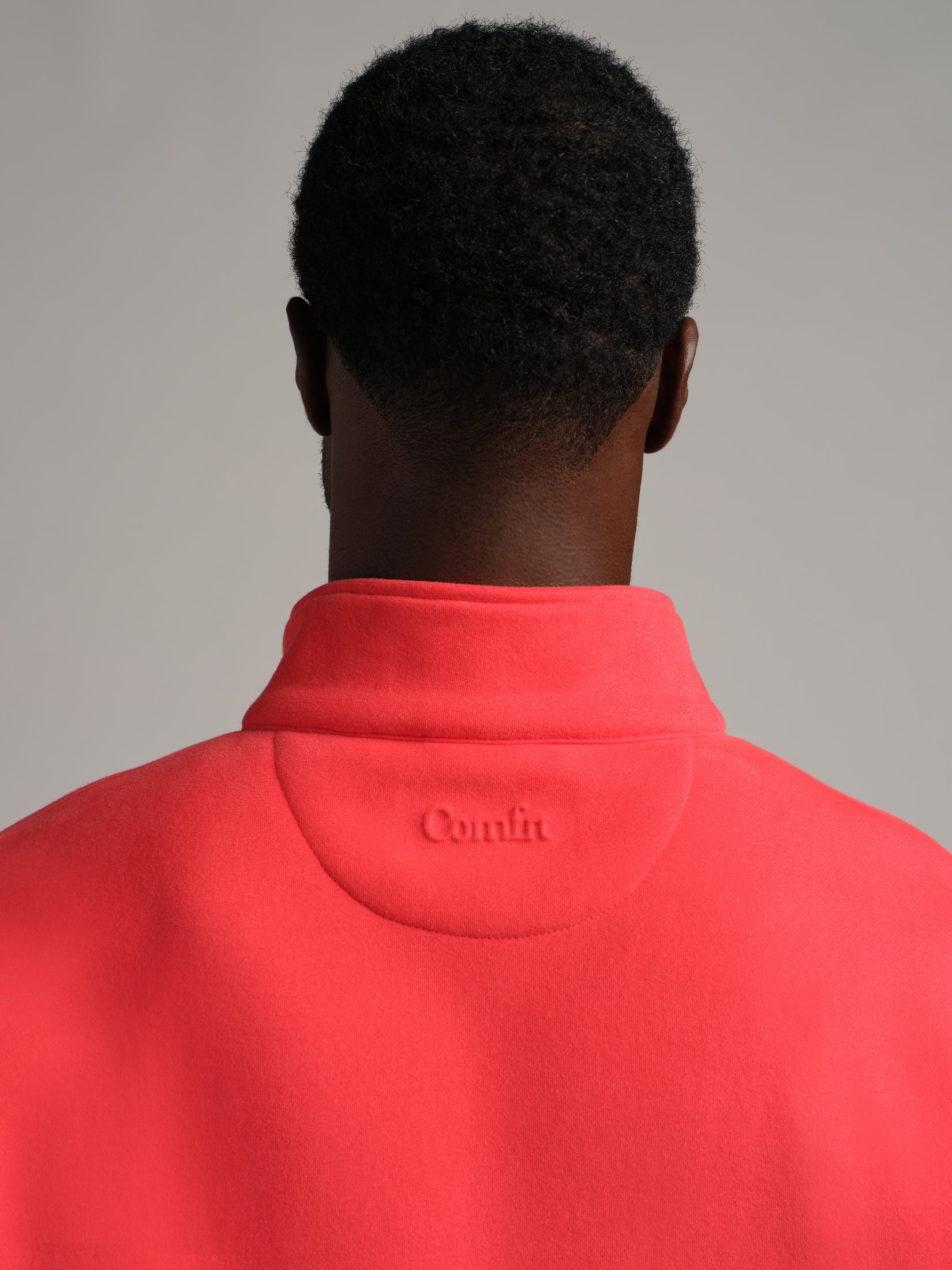Basic Quarter Zip Mock Neck