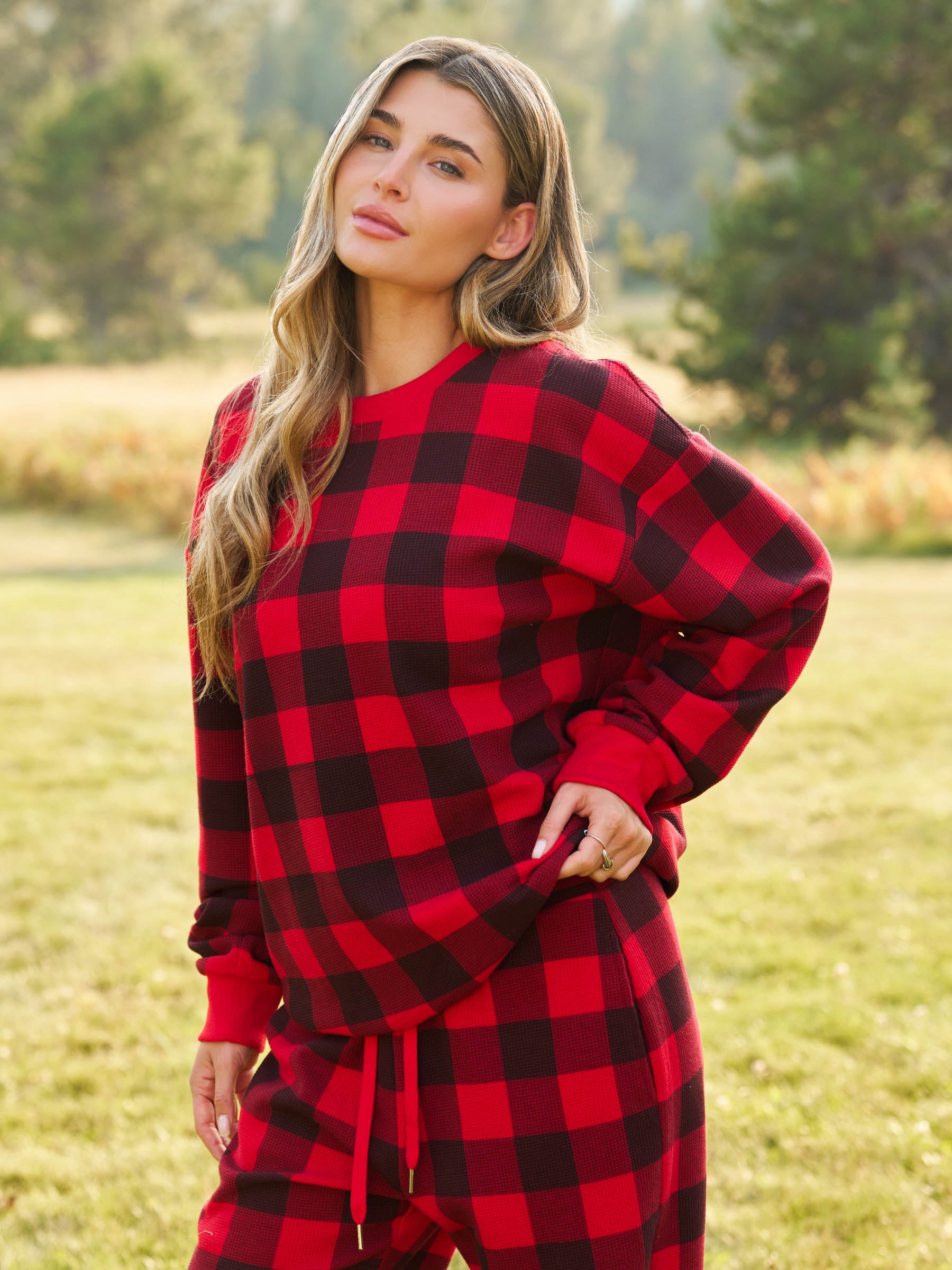 Waffle Lounge Long Sleeve