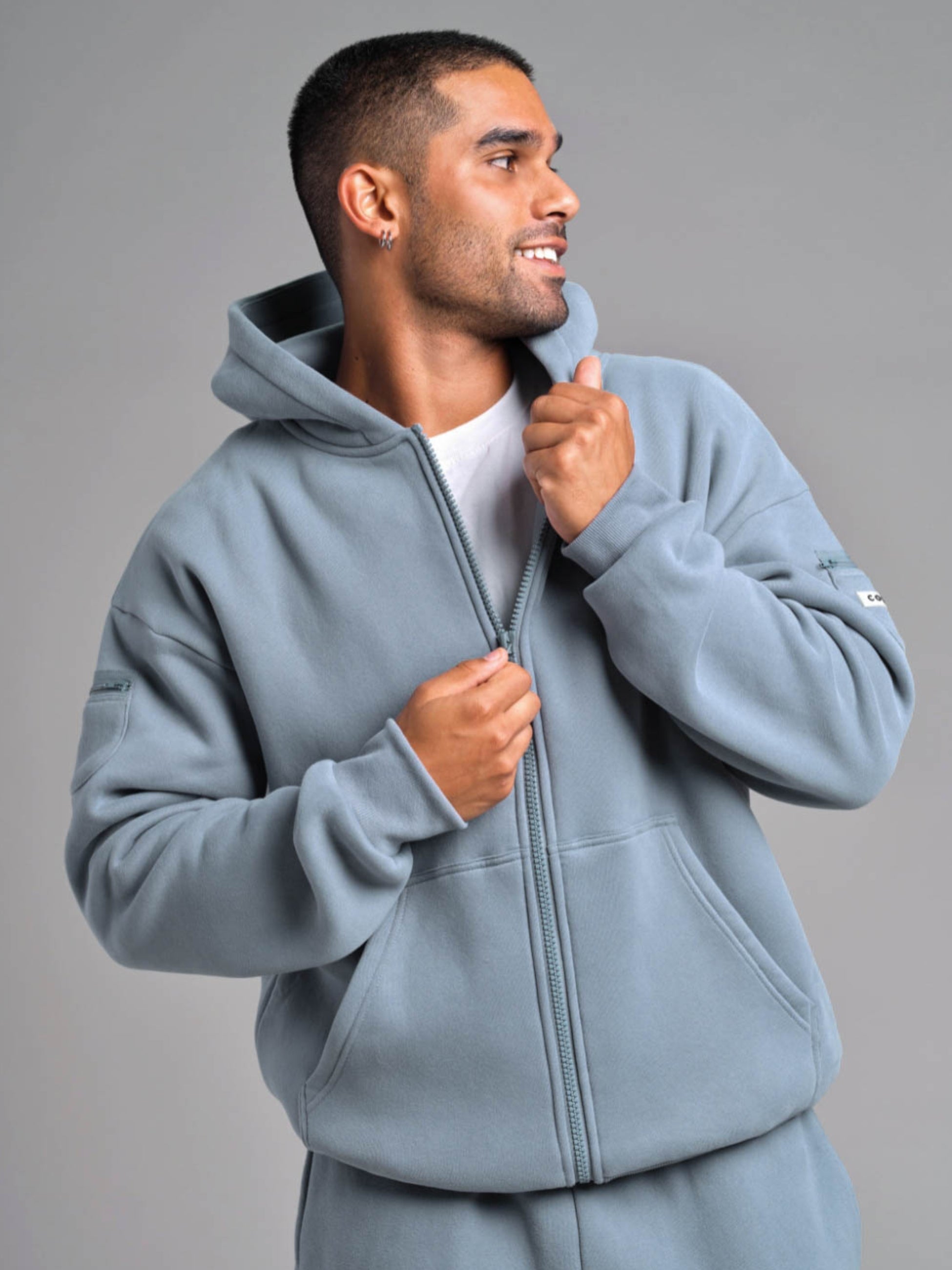 Travel Essentials Zip Hoodie