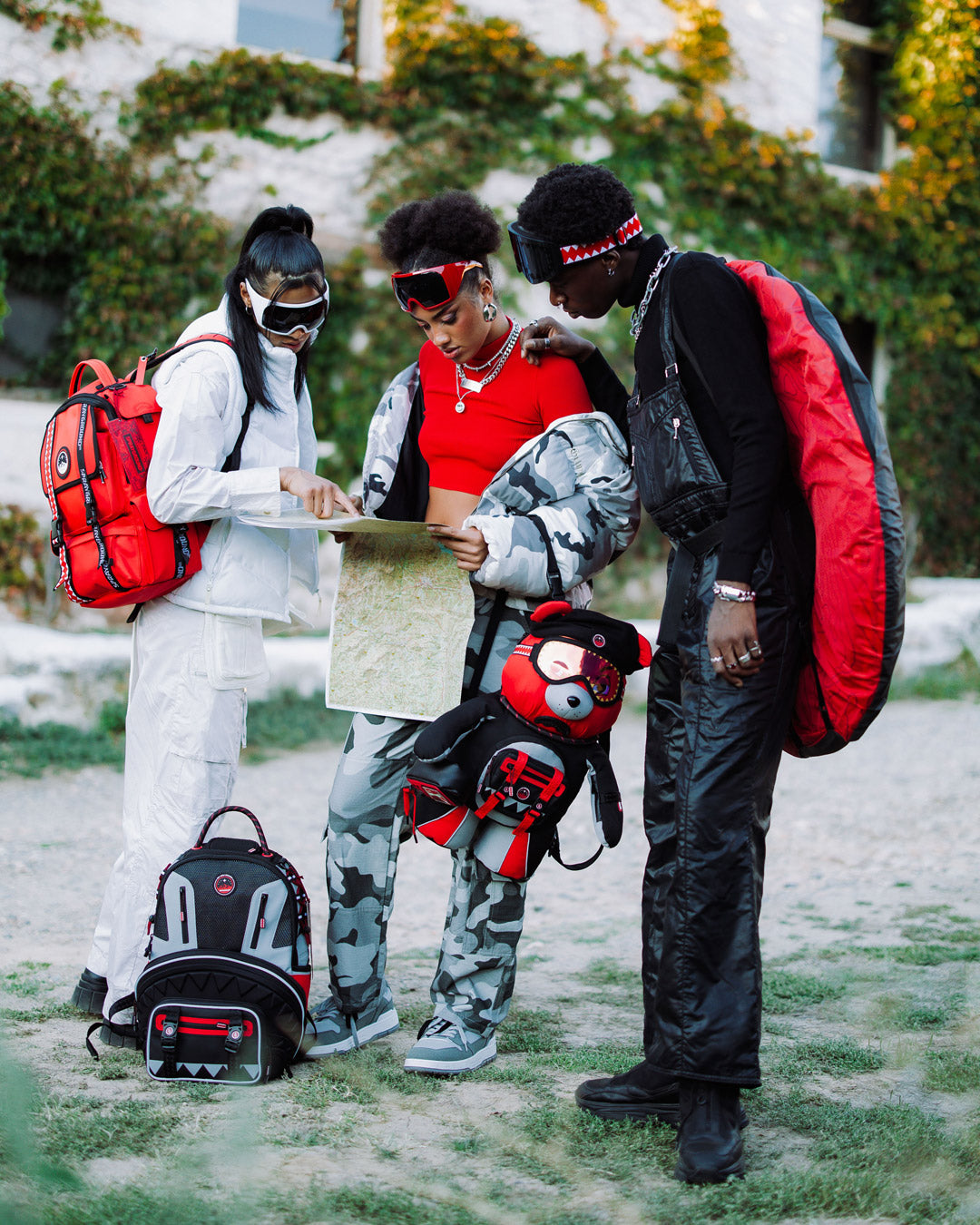 SKY HIGH SEEKERS ARCTIC BIG FUR AVIATOR (BLK)