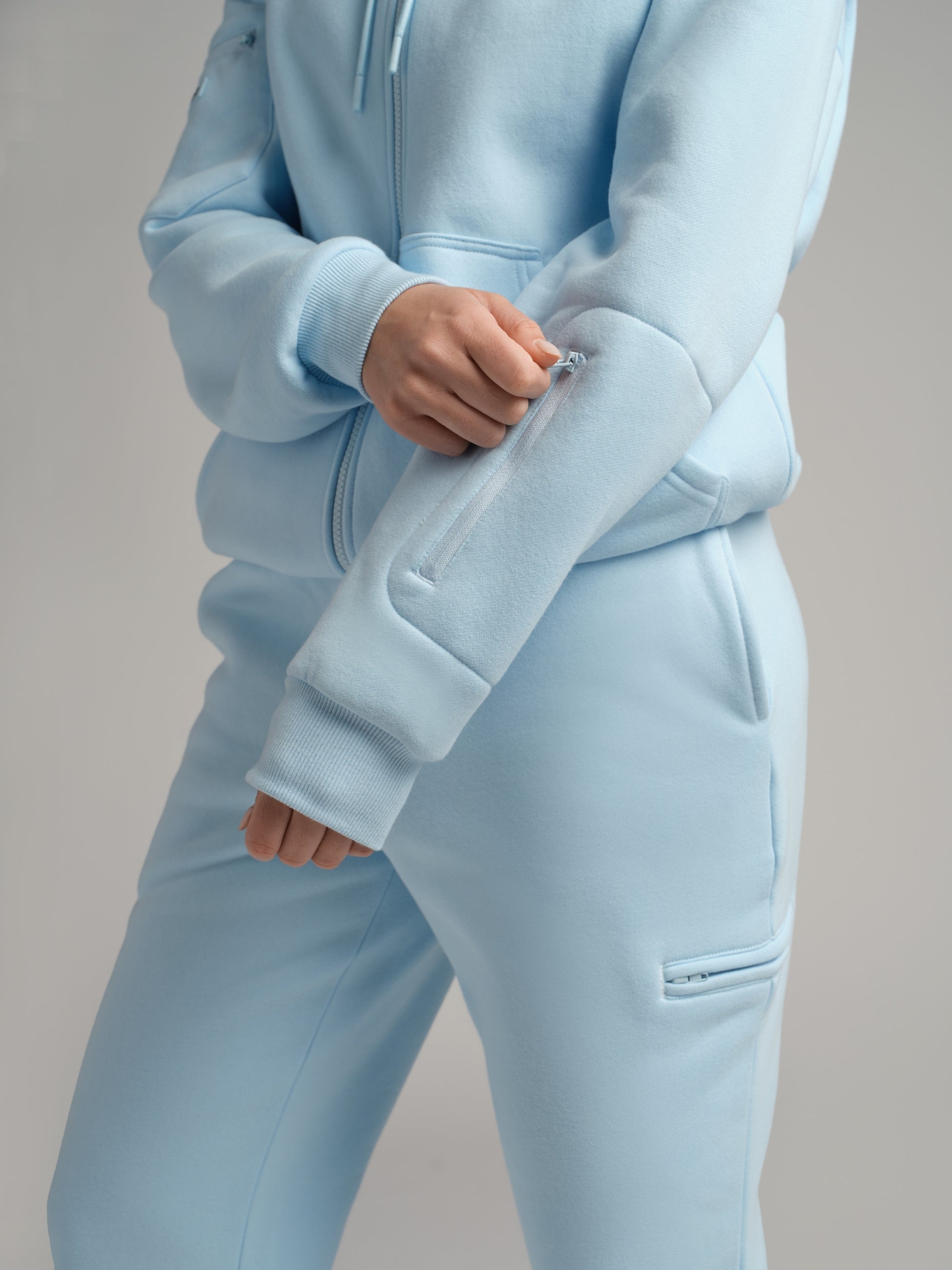 Airplane Mode Travel Zip Hoodie