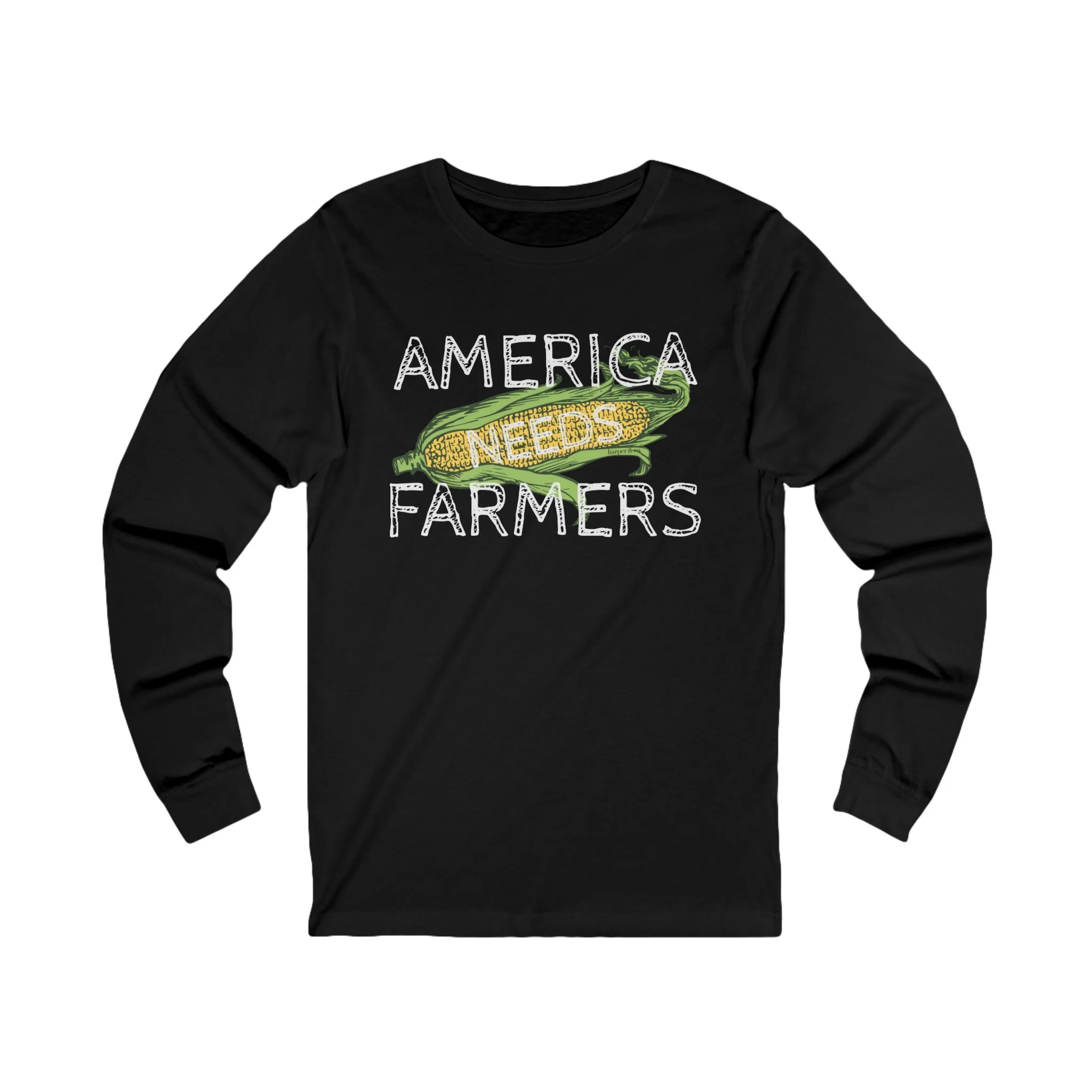 America Needs Farmers Unisex Jersey Long Sleeve Tee