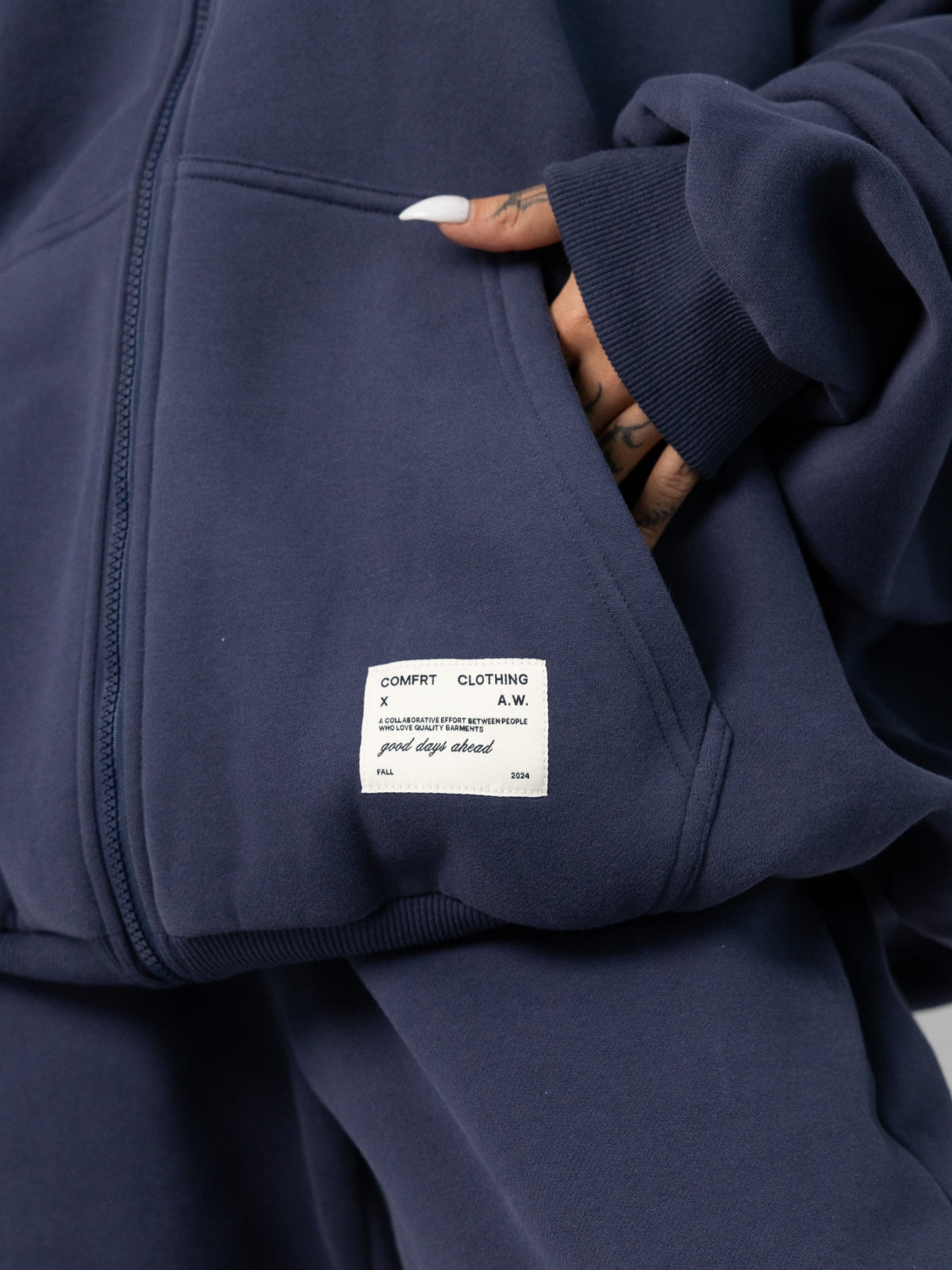 Affirmation Zip Hoodie