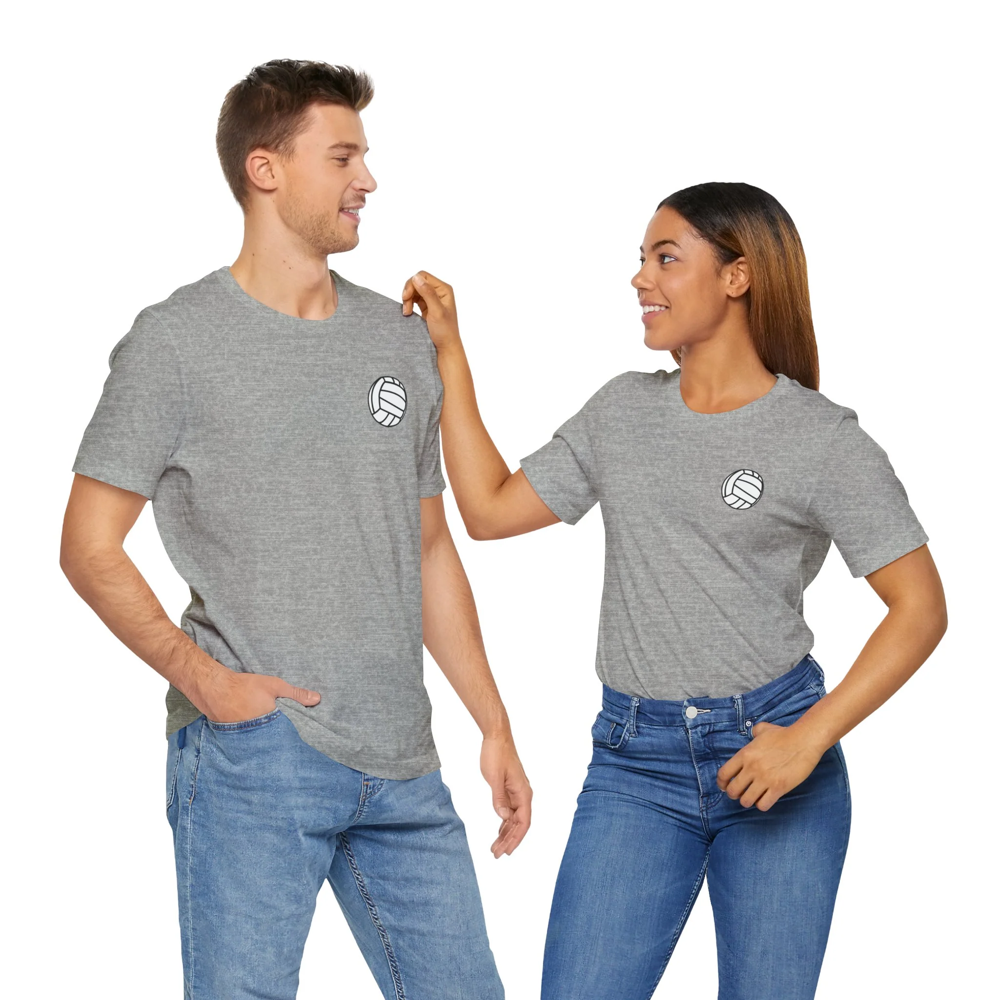 Volleyball Patch Unisex Softstyle T-Shirt