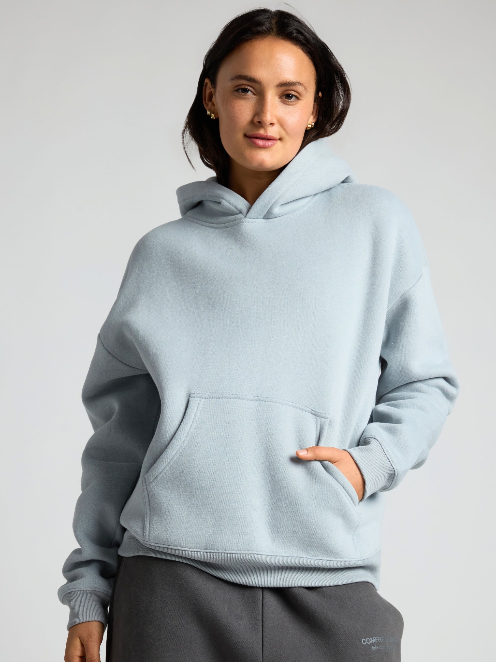 Basic Crop Hoodie