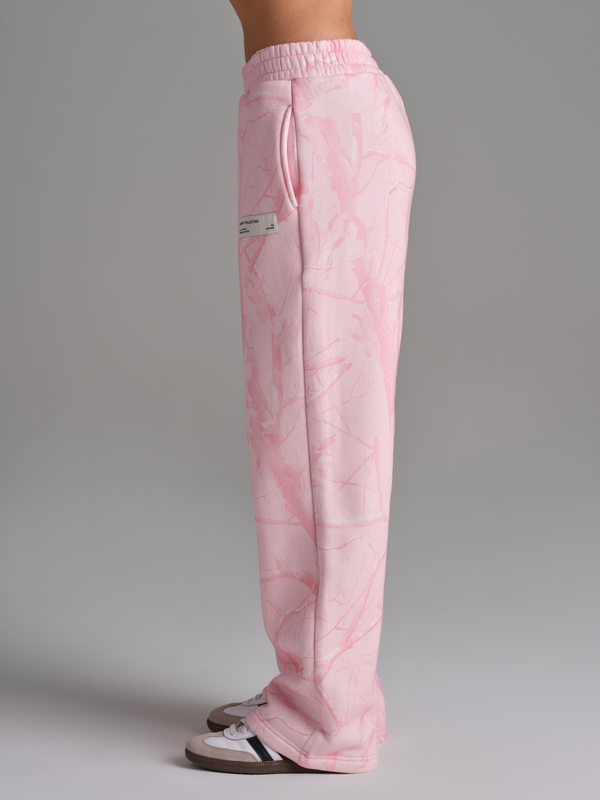 Camo Straight Leg Sweatpants