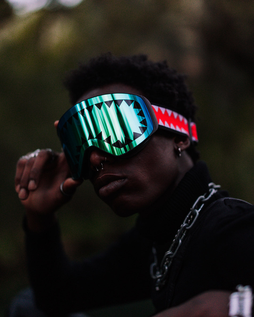 SKY HIGH SEEKERS ARCTIC SKI GOGGLES (3 INTERCHANGEABLE LENSES)