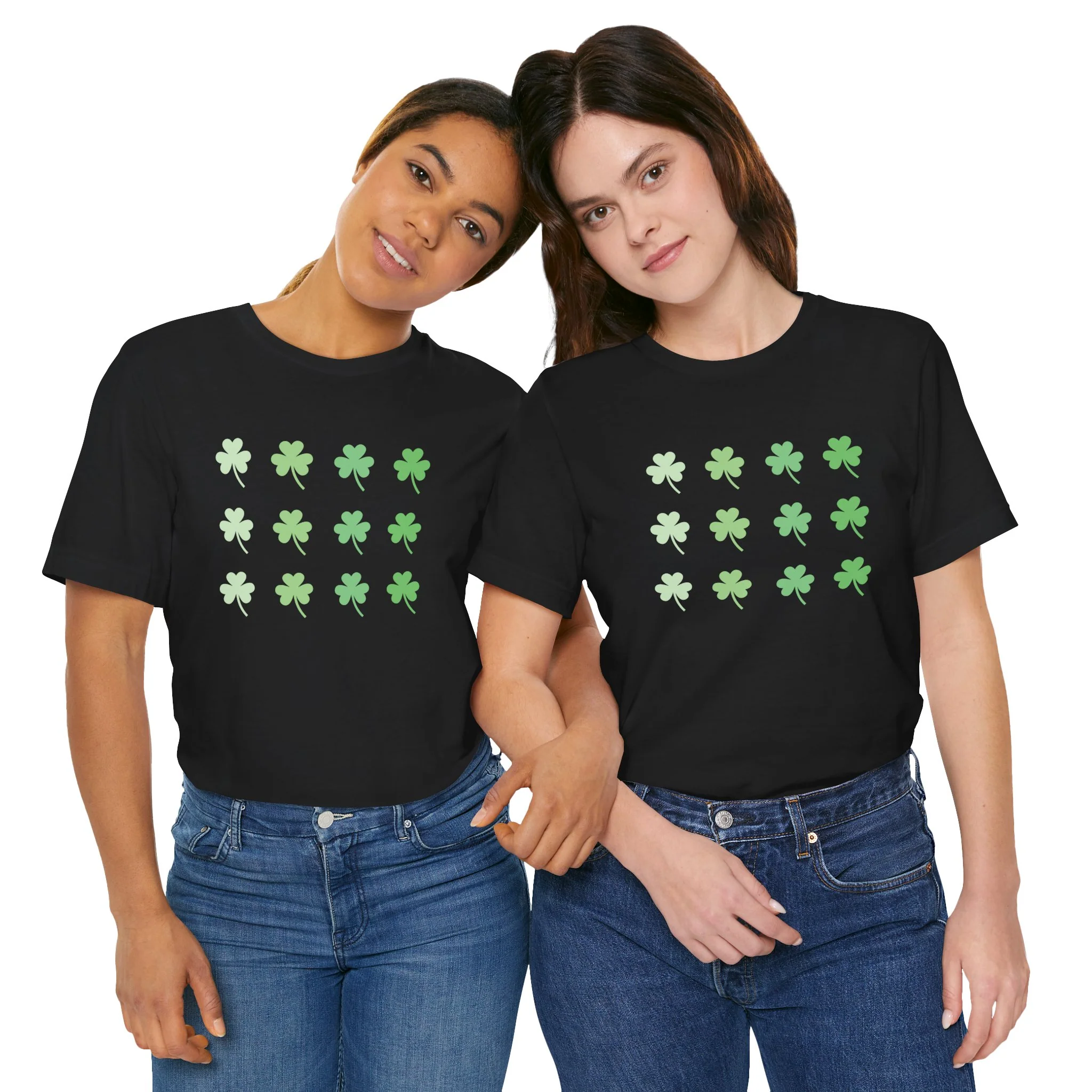 Clover Grid Unisex Jersey Short Sleeve Tee