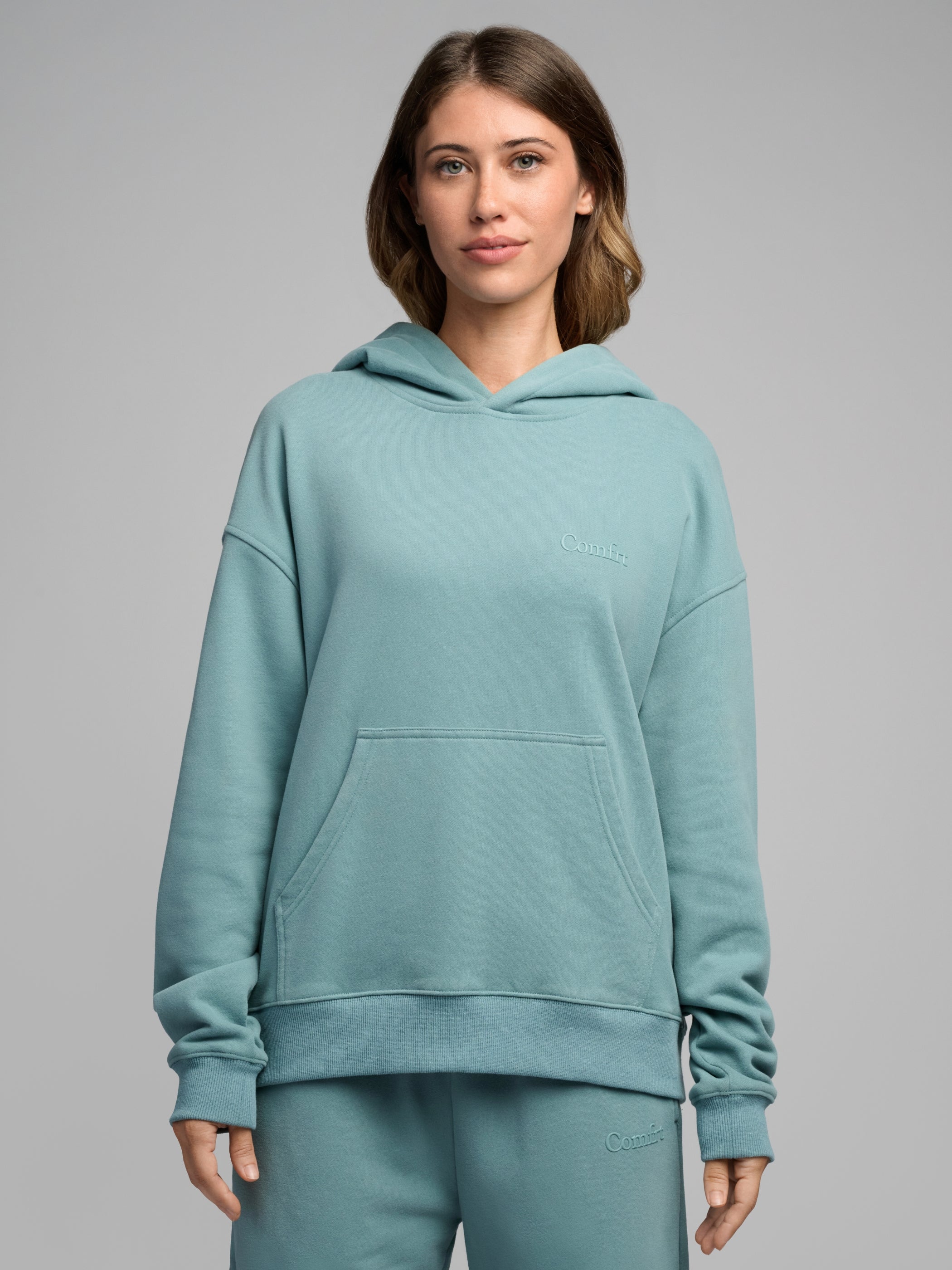 Halo Lightweight Crop Hoodie