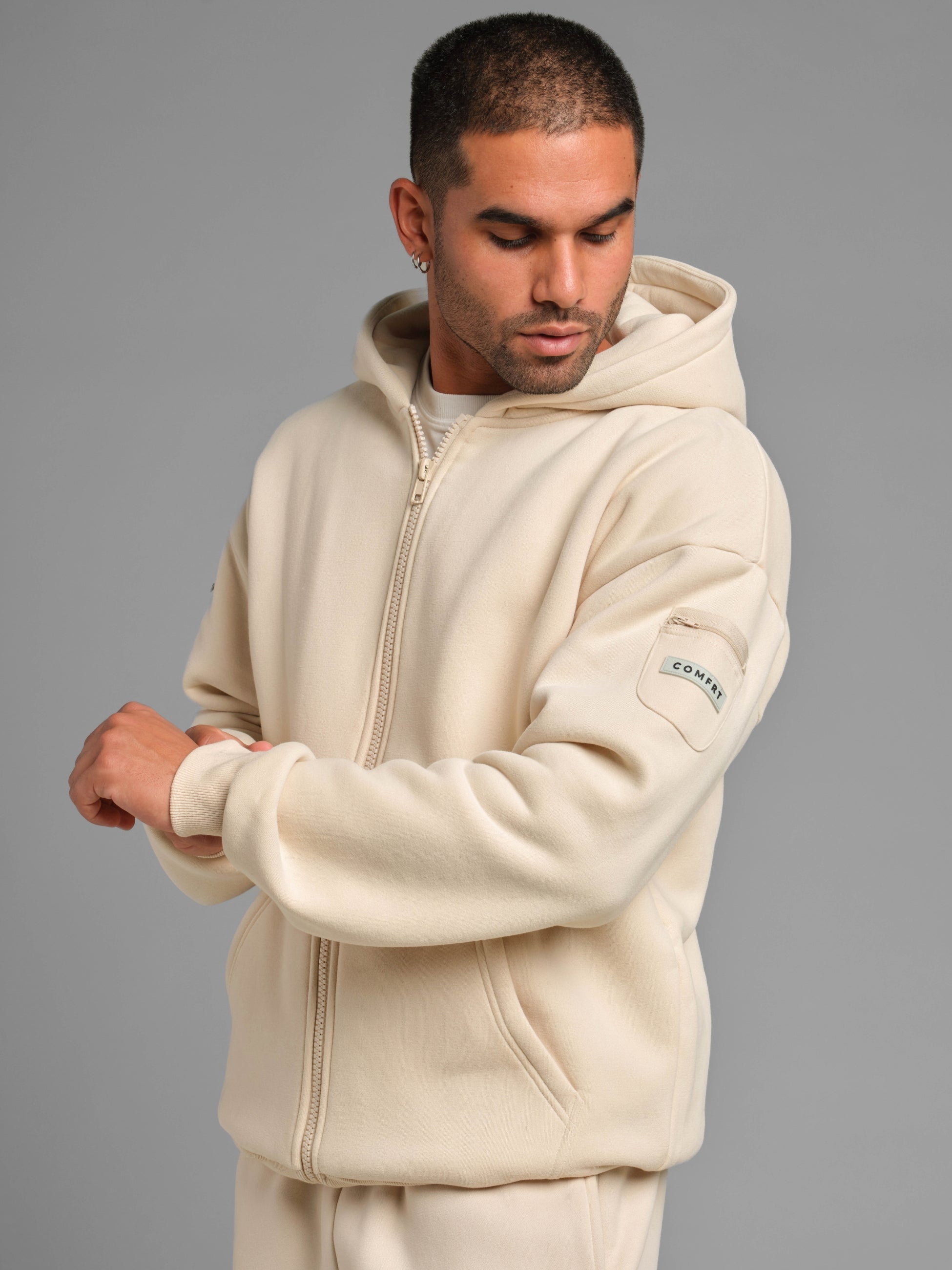 Travel Essentials Zip Hoodie