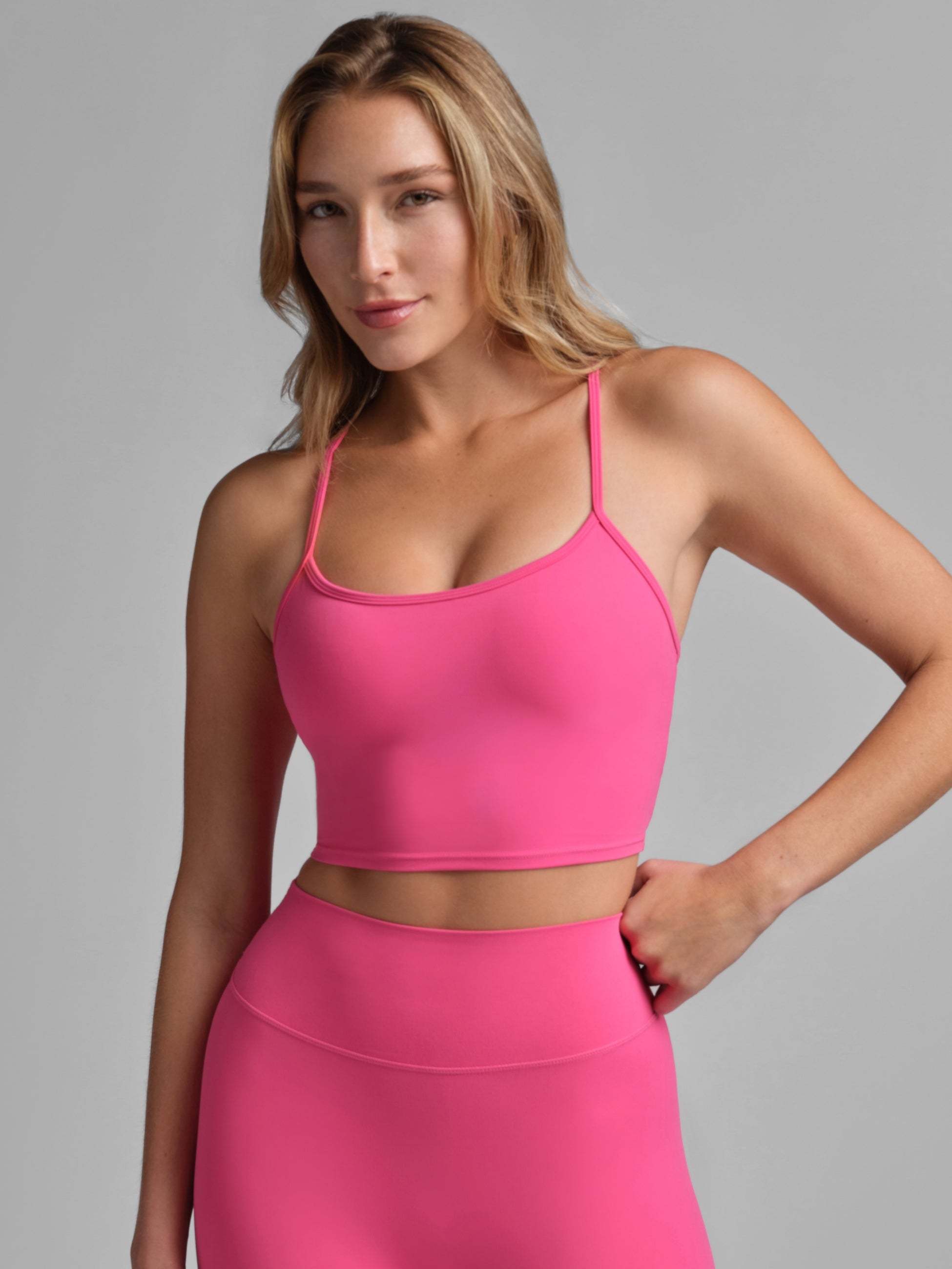 ComfrtCore™ Strappy Crop Tank