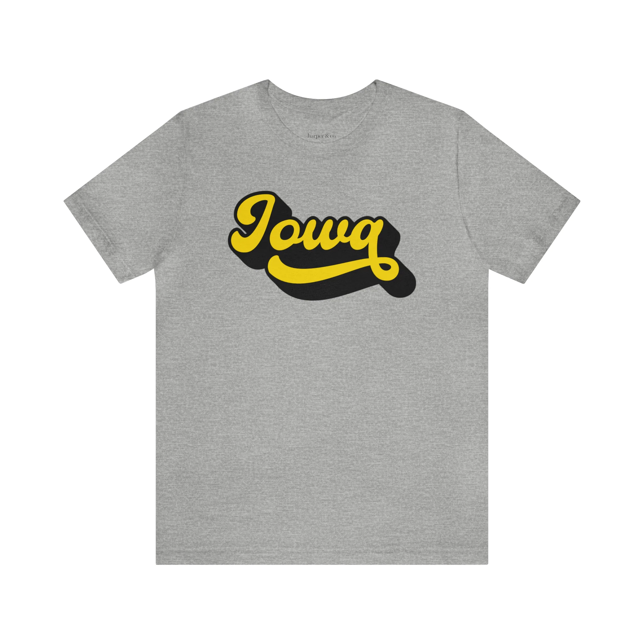 Iowa Retro Unisex Jersey Short Sleeve Tee